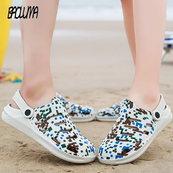 

UNisex Summer Women's Sandals Outdoor Croc Clogs Men's Beach Sandals Crocks Men Footwear Unisex Zapatos Mujer Sneakers