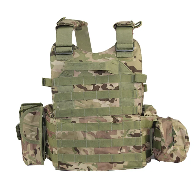 Formation Gilet tactique militaire pour hommes / femmes Plaque Carrier Body  Armor Combat Army Chest Rig Armure Armure Molle Airsoft