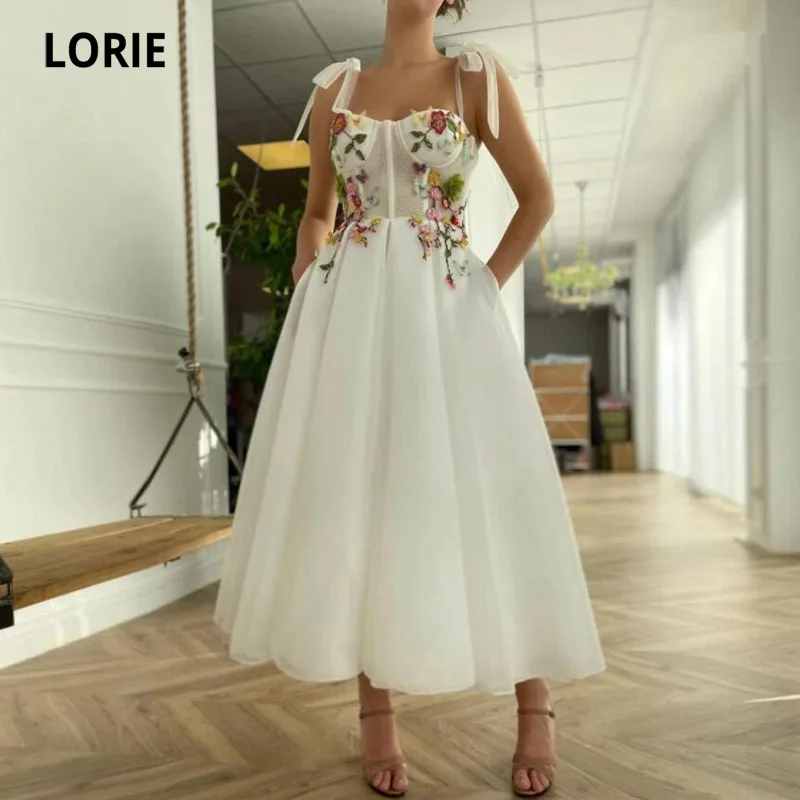 LORIE abiti da ballo Vintage bohemien anni '50 fiori A Line Tulle abito da  sera abito abiti da cocktail di natale per adolescenti|Prom Dresses| -  AliExpress