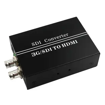 

BNC/SDI to HDMI Converter with SDI Loop out Adapter SD HD 3G SDI 720P 1080P for Camera Monitor