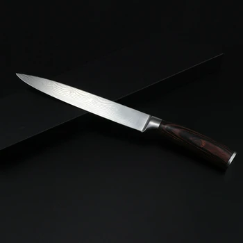 

Color wood handle meat cleaver cut vegetables multipurpose kitchen knife