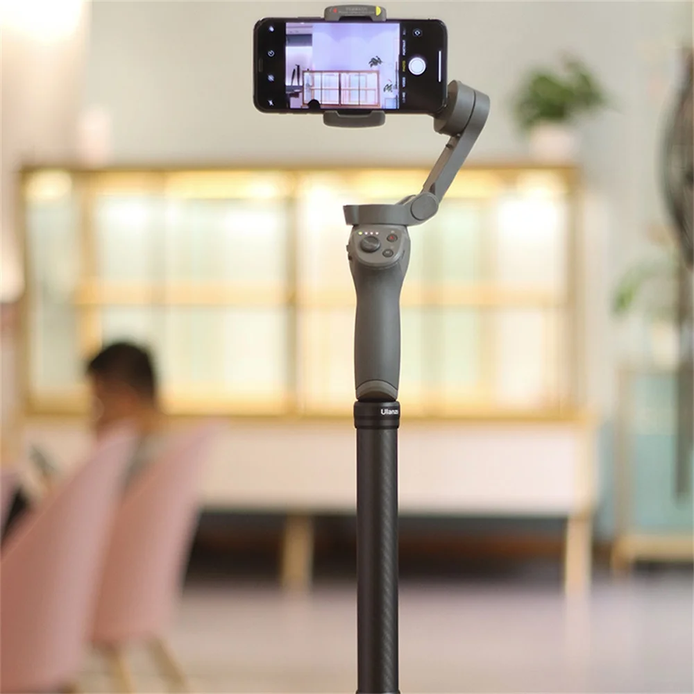 

Carbon Fiber Extension Pole Stick DSLR Camera Stabilizer Phone Gimbal Rod Bar Monopod for DJI Ronin S Moza S Zhiyun Crane 2