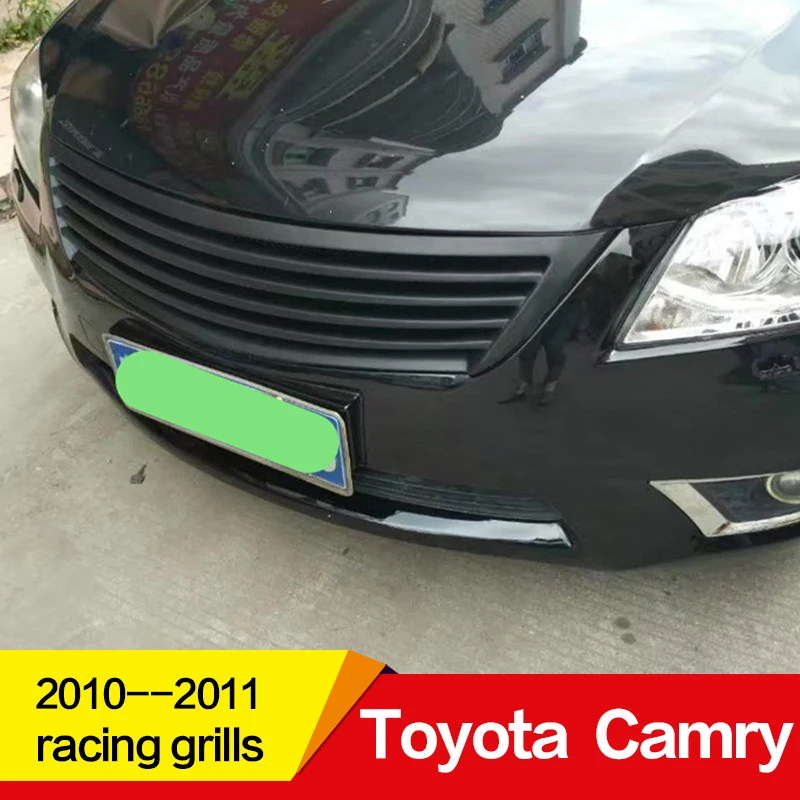 Используется для toyota camry racing grills 2010 2011 год комплект кузова RFP Refitt Передняя Центральная решетка крышка аксессуары