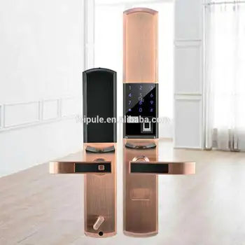 

Latest Design of WiFi Electronic Door Lock Intelligent Door Lock, with Remote Control Fingerprint Password Digital Lock