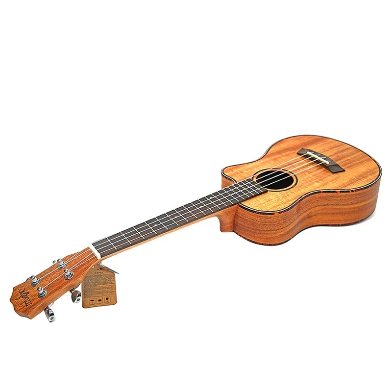 Тенор акустическая 26 дюймов Гавайские гитары укулеле 4 струны гитары путешествия дерево красное дерево музыкальный инструмент