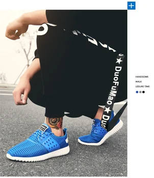 

Running Shoes For Men Sneakers Breathable Mesh Outdoor Sport Shoes Wear-resistant Men Casual Upper Sneakers Male Sport Shoes