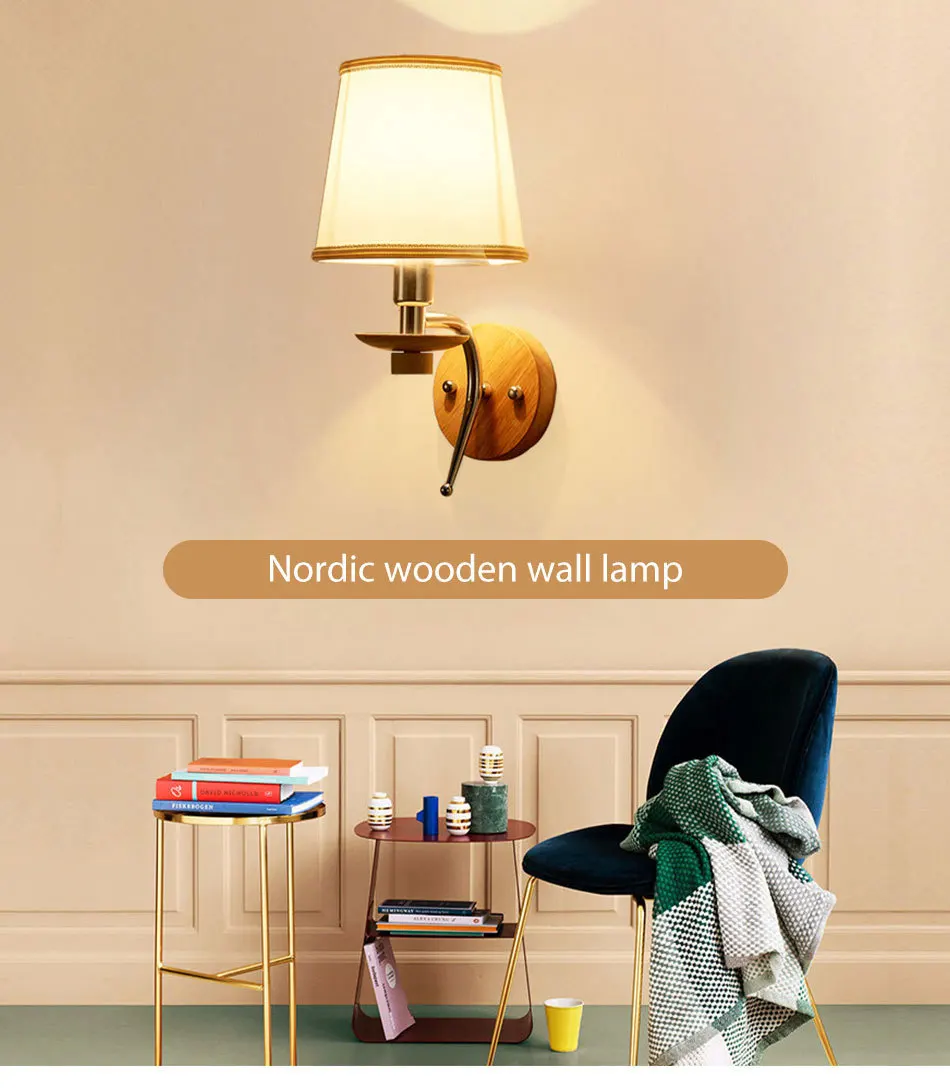 Modern Glass LED Home Wall Lamp E14 Bulb Sconce Hotel Bedroom Living Room Fixtures Stair Wall Light Indoor Night Lighting (5)