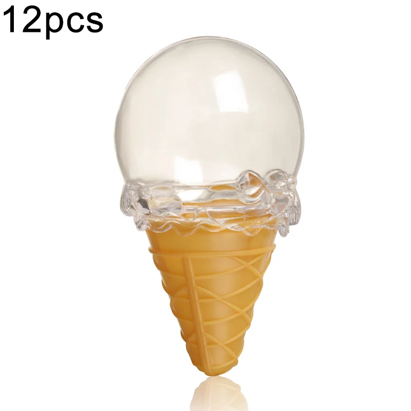 

12pcs/set Treat Box Ice Cream Wedding Party Favor Box Baby Shower Birthday Party Cartoon Festive Party Supplies