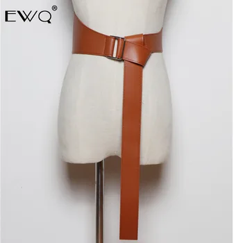 

EWQ / Decoration Width Belt For Men And Women 2020 Fashion New Concise All-match Tie Waist Belts Clothing Accessory 9Y114