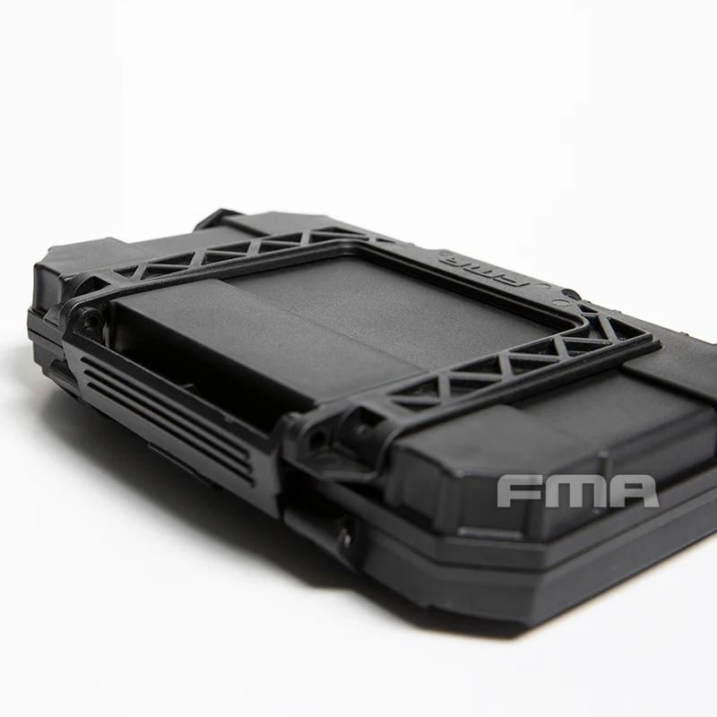 FMA Tactical GPS Mobile Phone Storage Box Survival Tool Case Carry Box for Tactical Vest Molle TB1400 BK/DE