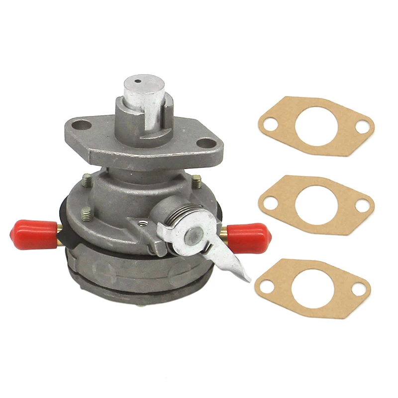 

Fuel Lift Pump with 3 Gasket 129100-52100 129100-52101 12910052101 Compatible with Komatsu Engine 3D75 3D75N 3D78 3D78AE 3D78N