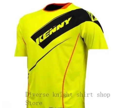 2020Hombres горные майки для горного велосипеда MTB Camisetas внедорожные DH Motocicleta Ropa Motocross Ropa deportiva BMX Ciclismo Ropa - Цвет: Цвет: желтый