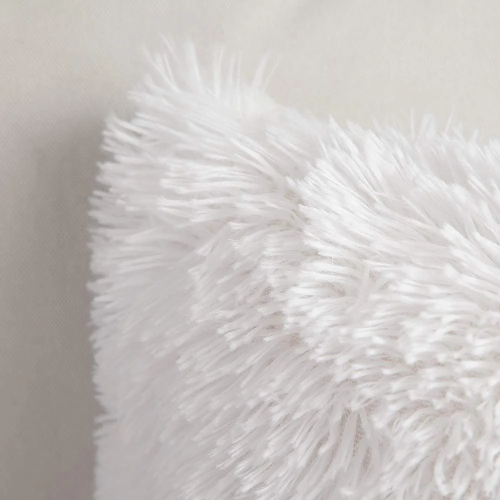 Housse de coussin cocooning moelleuse et douce