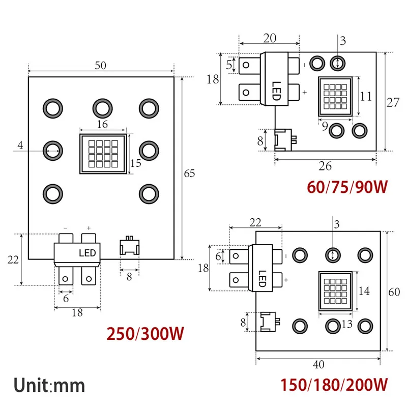 w 200 watts especialidade branco chip 700k