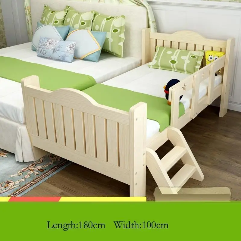 Детская кроватка «мобиля» Yatak Cocuk Yataklari Litera Infantiles Wood Cama Infantil Lit Enfant Muebles мебель для спальни детская кровать - Цвет: Number 21