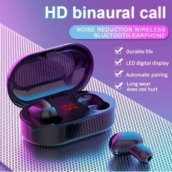 

Mini TWS 5.0 Bluetooth wireless earphone Handsfree Stereo bass Wireless Bluetooth Headphone Earbuds With Mic Charging box