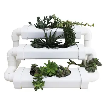 

1PC Desktop Plants Flower Holder Desktop Flowerpot Holder Succulent Substrate Planting Rack Decorative Flower Pot Holder