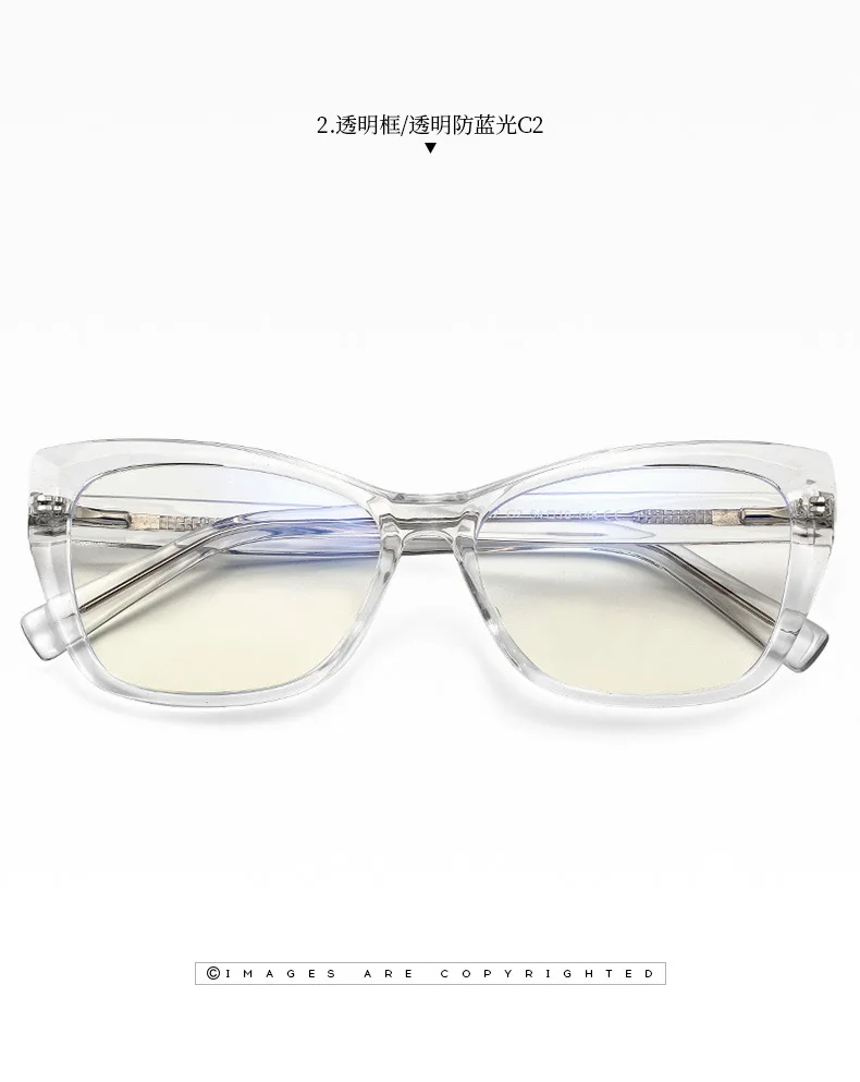 RBENN TR90, кошачий глаз, синий светильник, блокирующие очки, женские, анти-Натяжные очки для компьютерных игр, анти-голубые лучи, очки UV400
