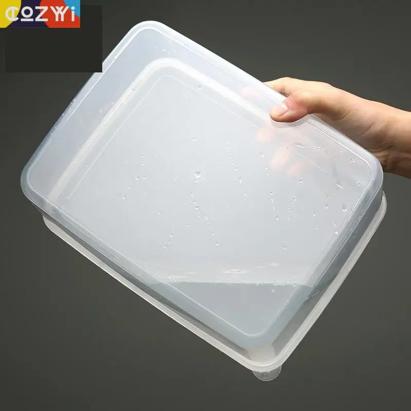 5л прозрачный контейнер для пищевых продуктов для холодильника для духовки с лотком для льда PP материал термостойкий пищевой контейнер