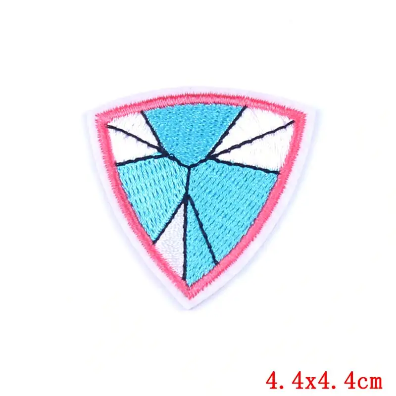 Prajna DIY Bandage Embroidered Patches For Clothing Sport Ball Patch Iron On Stickers Cute Patch Kiss Lip Badge Applique Decor F - Color: 4582