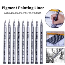 STA ручная роспись Расширенная Ручка иглы крюк линия ход эскизная ручка Студенческая ручная роспись ручка кисти художественные маркеры