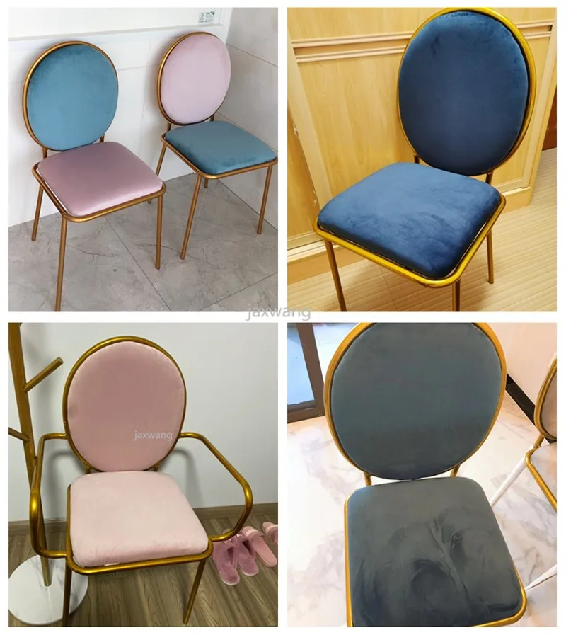 Современный светильник в скандинавском стиле для столовой, экстравагантные стулья для ресторана, мебель для гостиной, модное металлическое кресло