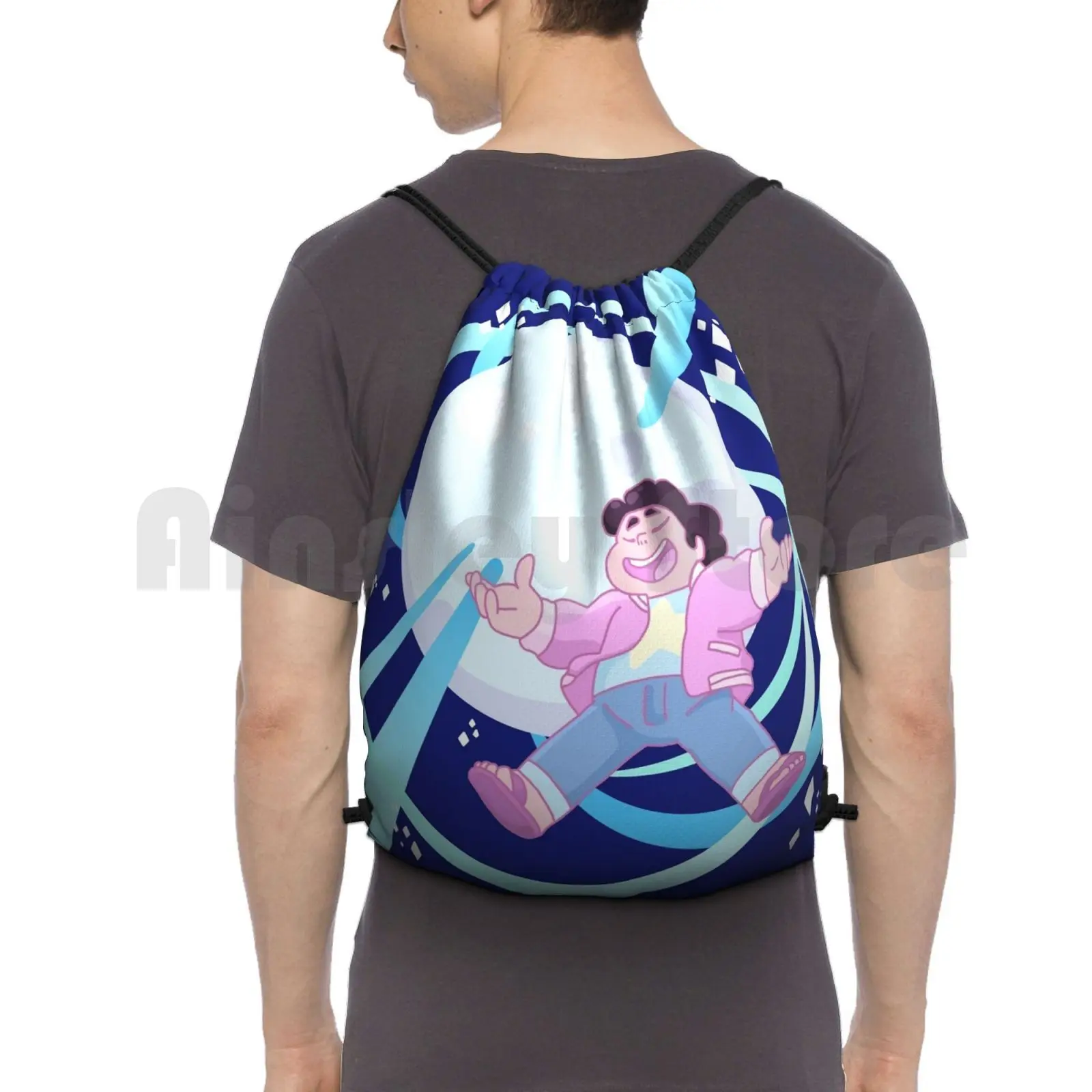 

Steven Universe The Movie Backpack Drawstring Bag Riding Climbing Gym Bag Steven Universe Su Stevenuniverse