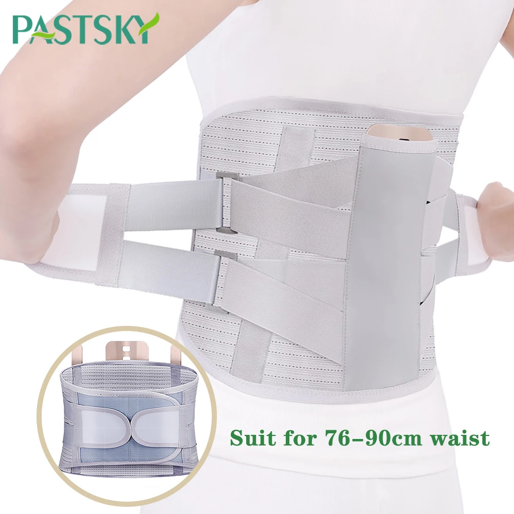 

Self Heating Lumbar Support Belt Disc Herniation Medica Pain Relief Waist Back Steel Plate Brace Corrector Adjustable Elastic