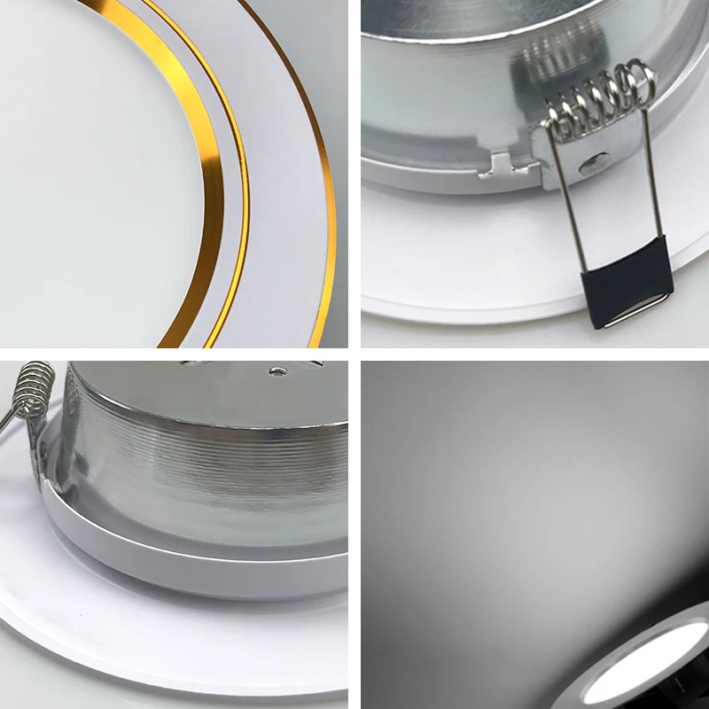 LED downlight spotlight 18W 15W 12W 9W 5W AC 220V 230V 240V warm cold white recessed for bedroom kitchen