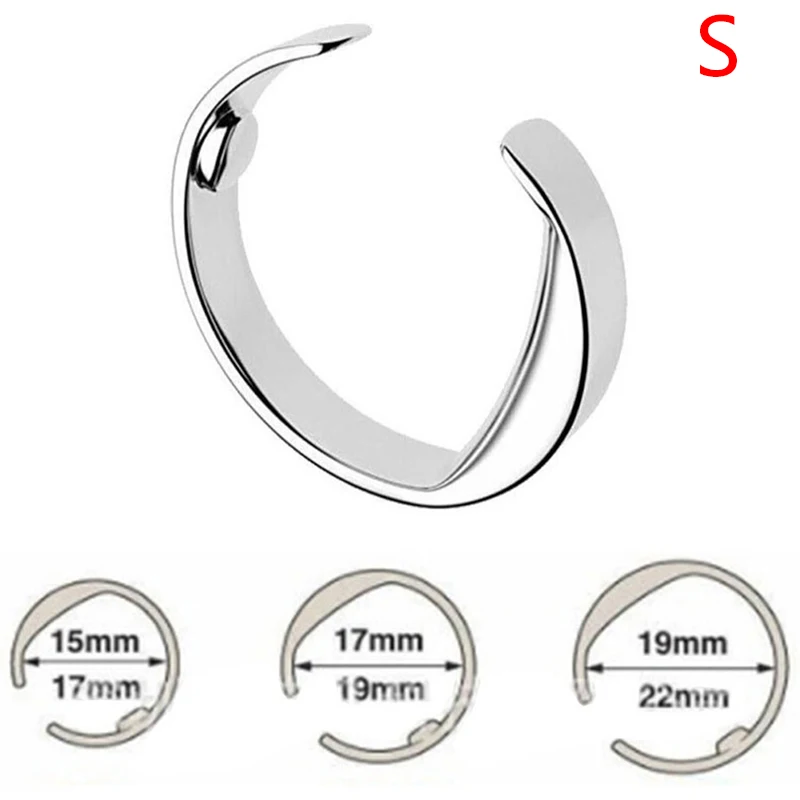 3 Sizes Anti Snore Ring Therapy Acupressure Treatment Against Snoring Device Snore Stopper Finger Ring Sleeping Aid - Цвет: S