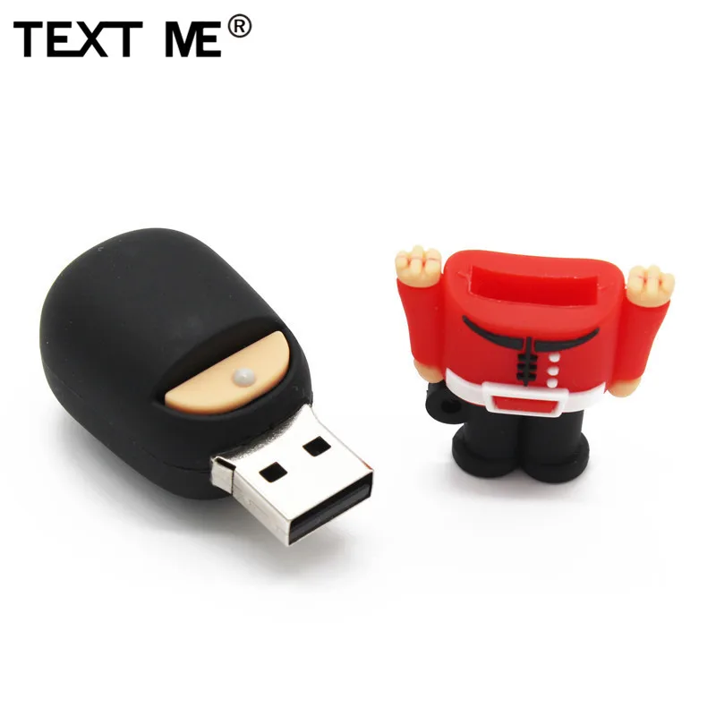 USB флеш накопитель TEXT ME с рисунком из мультфильма Королевская гвардия 2 0 4 ГБ 8 16 32 64