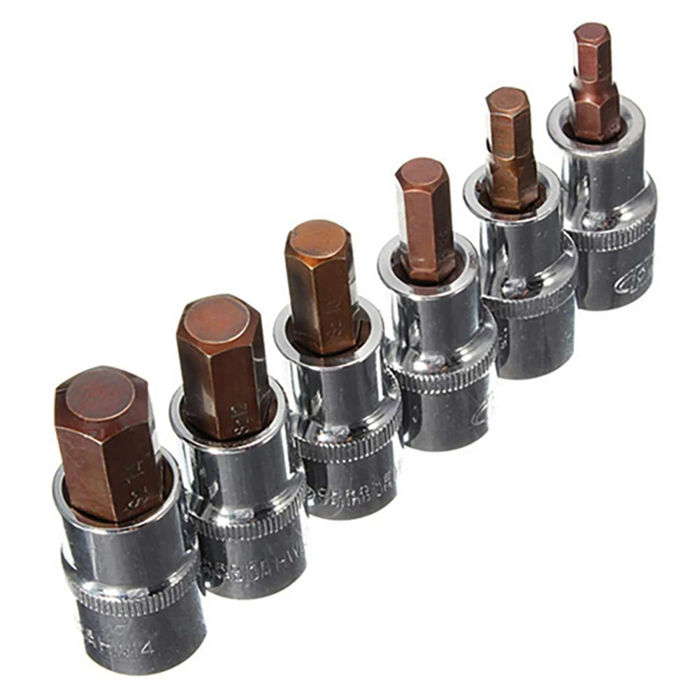 

1PCS 1/2 12mm Hexagonal Socket Wrench Screwdriver Socket Multi-Function Hand Tools Drill Bit Hand Tool Socket for Repairing