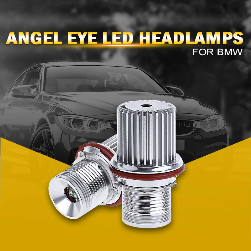 2 шт. светодиодсветодиодный лампы с ангельскими глазками 40 Вт для bmw E39 E53 E60 E61 E63 E64