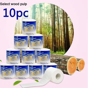 

Hollow Replacement White Toilet Paper Individually Wrapped Standard Rolls Printed Interesting Toilet Paper Table Kitchen Pape#30