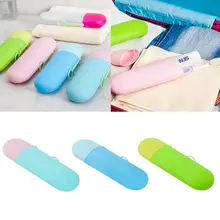 Портативный дорожный держатель для зубной пасты и щетки Скраб пластиковая чашка контрастный карамельный цвет Открытый Чехол для хранения коробка аксессуары для ванной комнаты