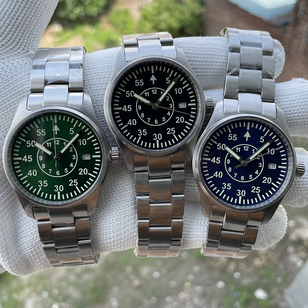 Steeldive SD1940T Heren Pilot Horloge 200M Water Resistant Sapphire Crystal  40Mm Type B Automatische Horloges Mechanische Horloges|Sports Watches| -  AliExpress