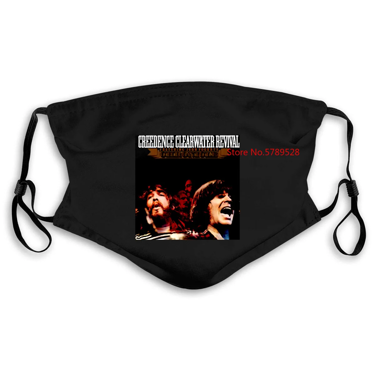 Новинка CCR Creedence Clearwater Revival Chronicle Мужская черная маска размер до 3 wo детская PM2.5 |