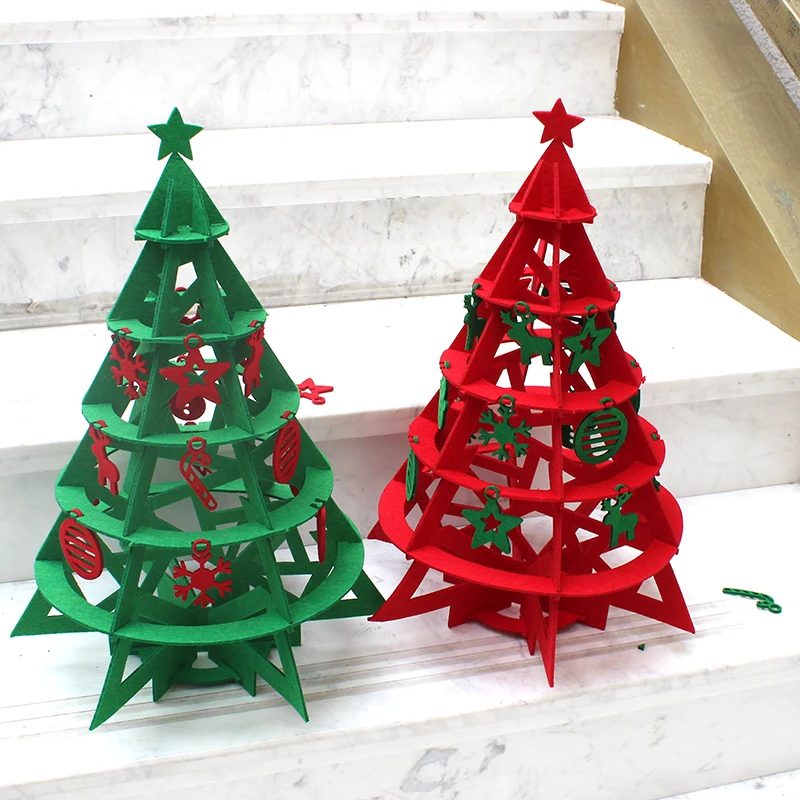

tree creative ornaments decorations day green Christmas scene layout