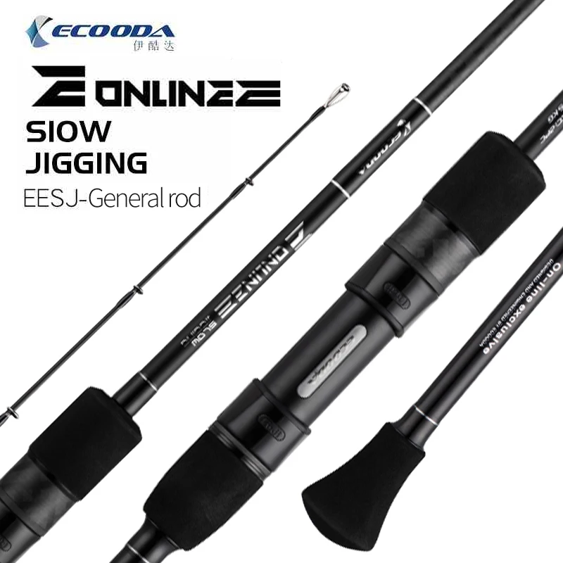 PROD 4001237449509 ECOODA EESJ 1.85m 1.91m Slow Jigging General Rod 1/2
Section PE1.5-4 Lure WT 100-400g Carbon Rod FUJI Parts Spinning Casting
Rod PROD 4001237449509 ECOODA EESJ 1.85m 1.91m Slow Jigging General Rod 1/2
Section PE1.5-4 Lure WT 100-400g Carbon Rod FUJI Parts Spinning Casting
Rod