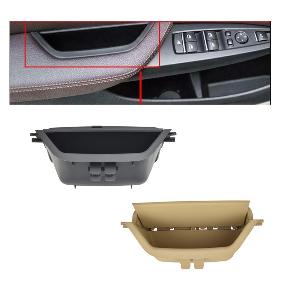 ABS Car Front Left Door Window Interior Inner Handle Pull Cover Trim