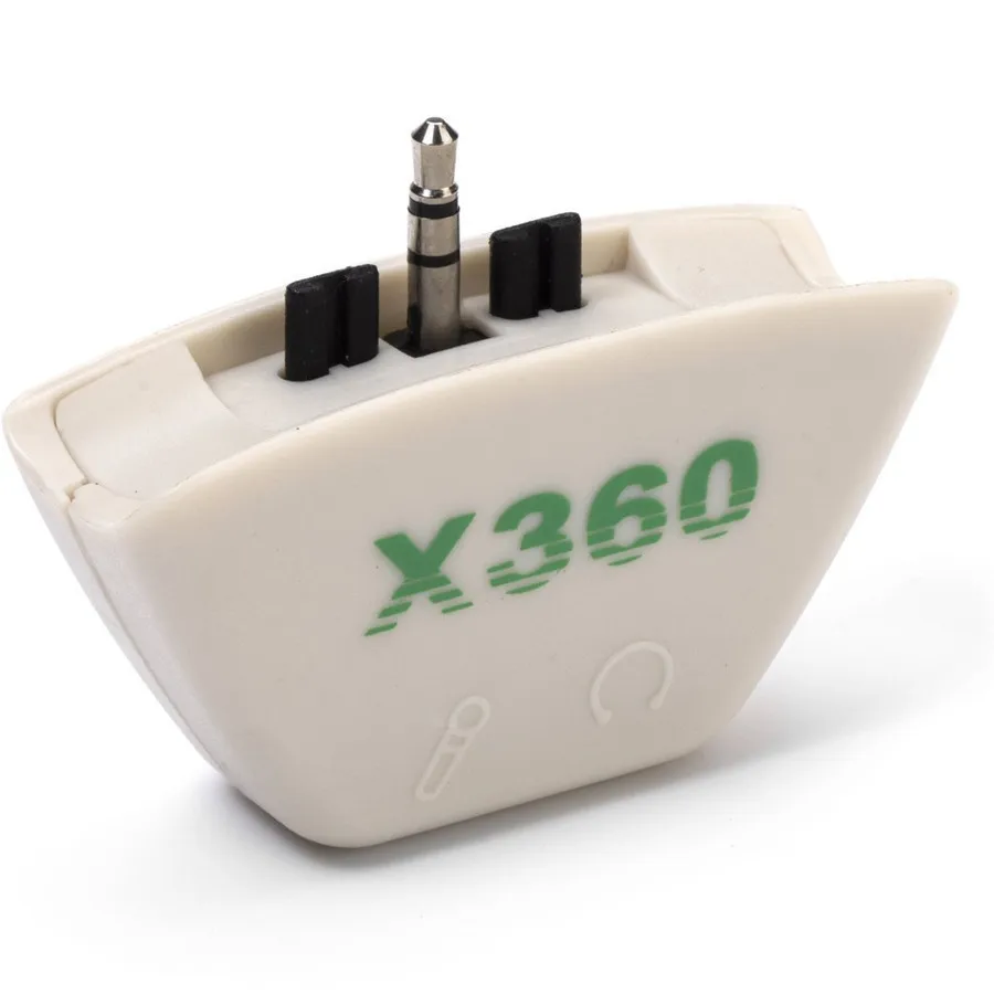Переходник с 3 5 мм на 2 для аудиоадаптера контроллера Microsoft Xbox 360 геймпада