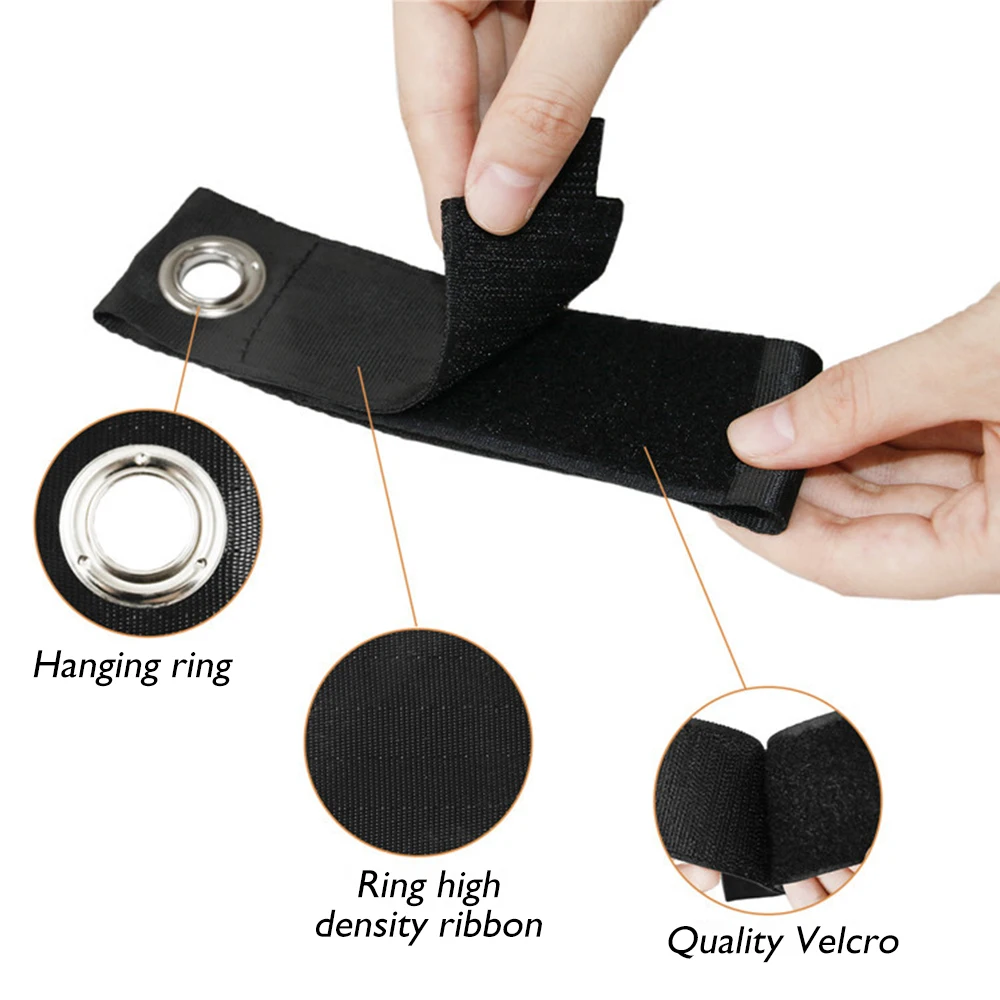 Cabo de Náilon Laços de Arame Único Duplo Auto-bloqueio Preto Elétrico Laço uv Resistente Zip Laços 6 Pçs - Set 5 Cheap Fixadores de cabo
