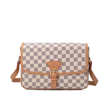 

2020 Fashion Luxury Crossbody bag Women Shoulder Bag Lattice Design Women's Bag European And American Casual High Capacity Pu