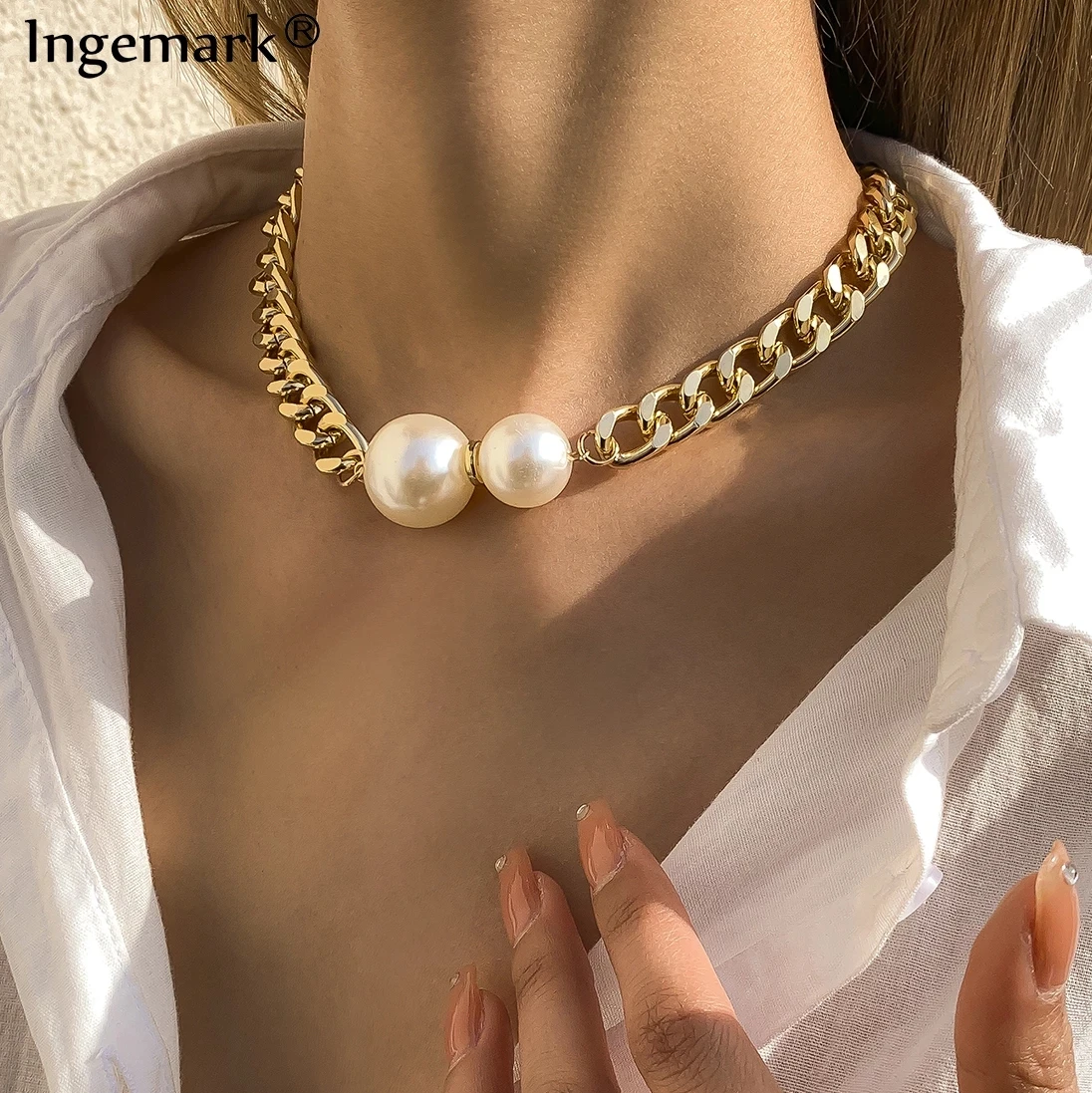 Vintage Smooth Necklace | Chokers Necklaces - Vintage Chains - Aliexpress
