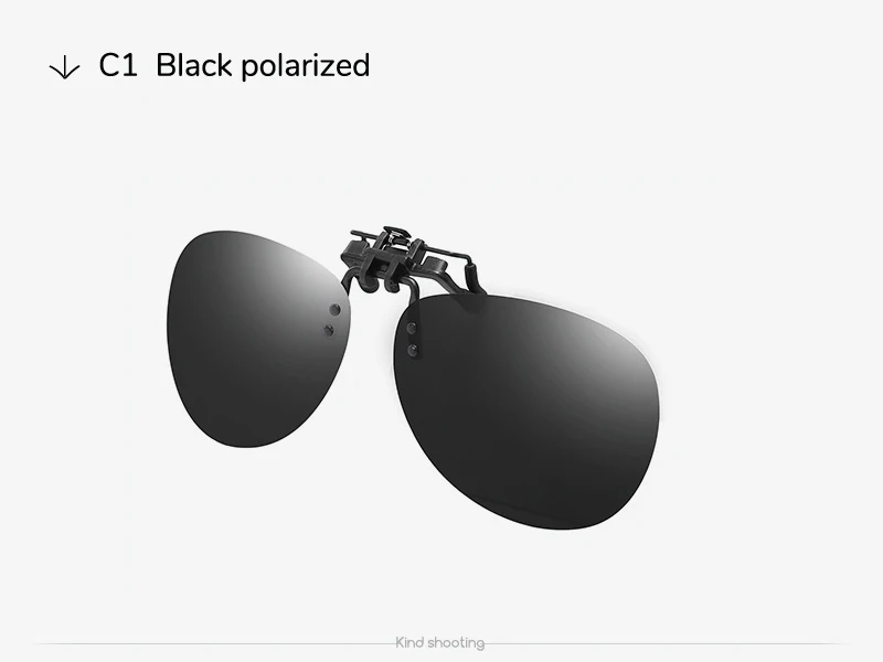 Toketorism Ретро Пилот Стиль женские мужские анти-УФ поляризованные прикрепляемые очки Флип-ап поляризованные солнцезащитные очки для