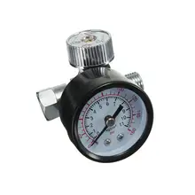 HVLP регулировка давления воздуха Манометр распылитель регулятор 1/" воды плита фильтр инструмент