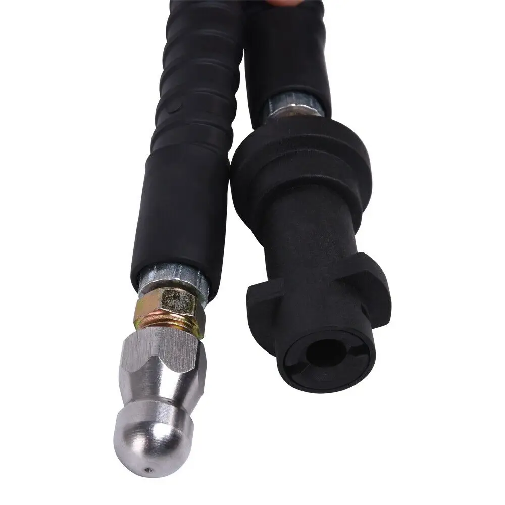 

10M Pressure Washer Sewer Drain Cleaning Hose W/ Jet Nozzle For Karcher K Series 10M High Pressure Hose For Home Diy Tools Parts
