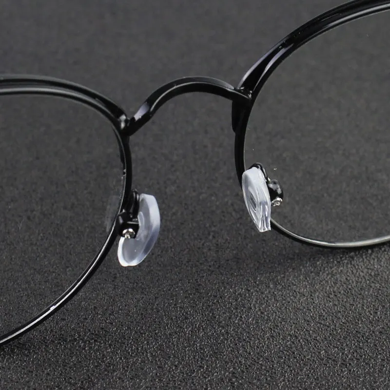 Chameleon Anti Blue Ray Computer Gaming Schutzbrille Photochrome Sonnenbrille Runde Metall Mode Optischen Rahmen Frauen Männer UV – Detail 12