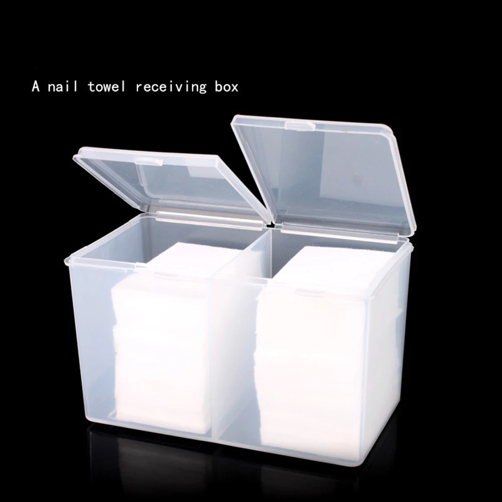 1 шт. коробка для хранения макияжа для ногтей, полотенце с двумя отделениями, Песочная трубка, коробка для хранения полотенец, держатель для ручек для ногтей, коробка для принадлежностей для ногтей