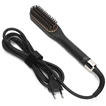 

Barbershop Hairdressing Supplies Electric Beard Straightening Comb Multifunctional Beard Straightener Brush for Men 100‑240V